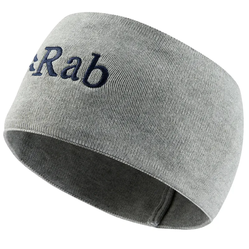 Rab Headband Grey Marl - One Size - Cotton