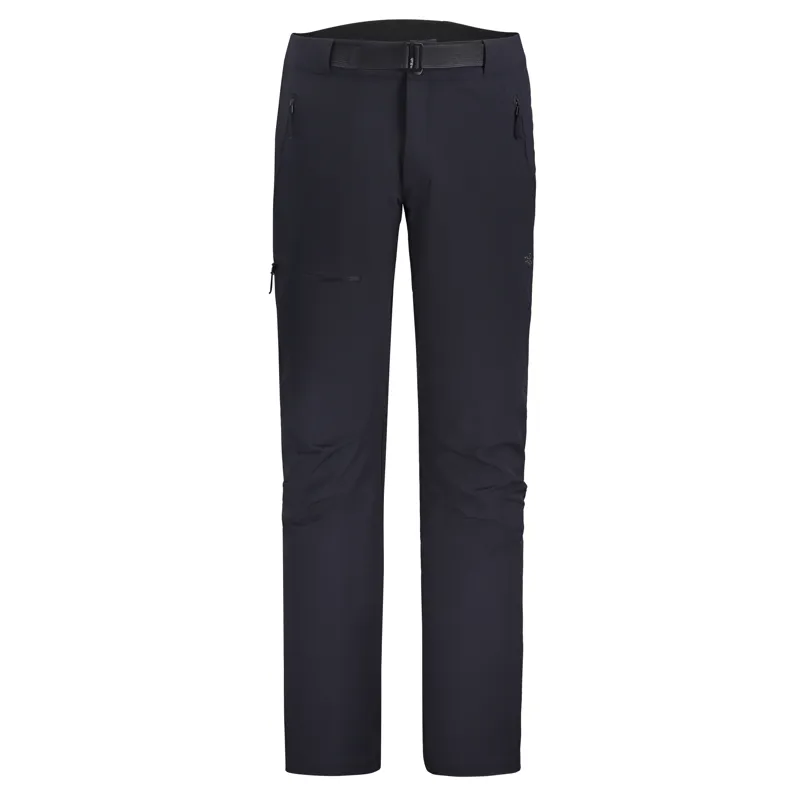 Rab Incline AS Pants Men's Softshell Trousers Regular Leg Ebony
