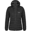 Rab Infinity Microlight Down Jacket Womens - Black