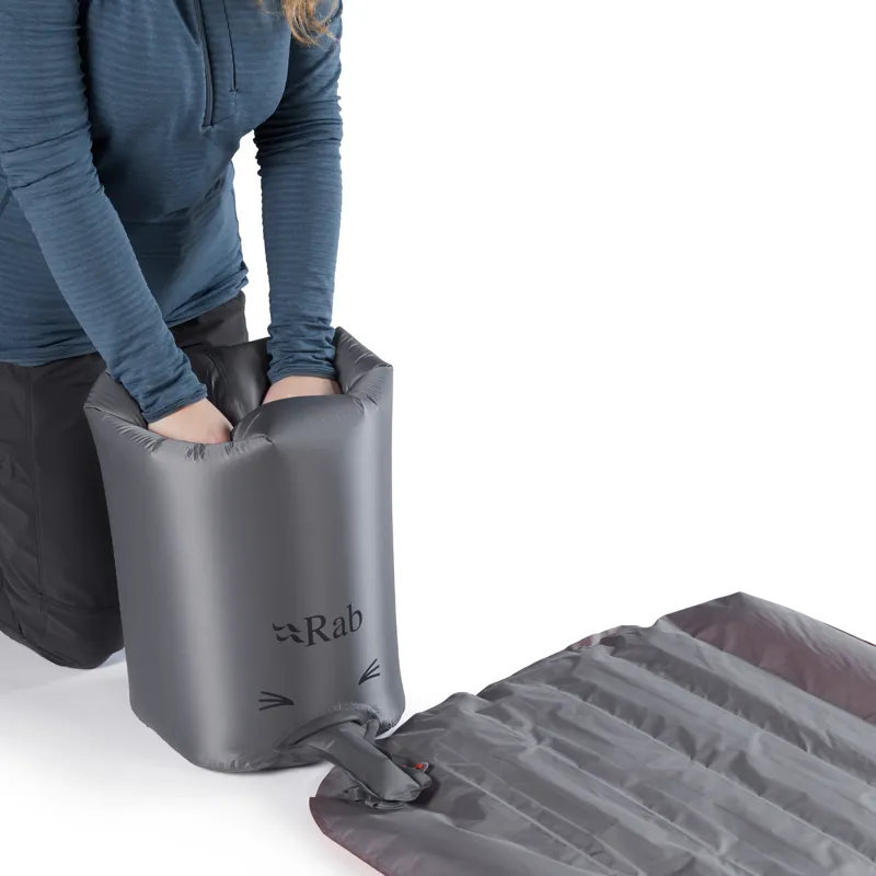 Rab Ionosphere 5.5 Unisex Insulated Sleeping Mat Firecracker Orange-2