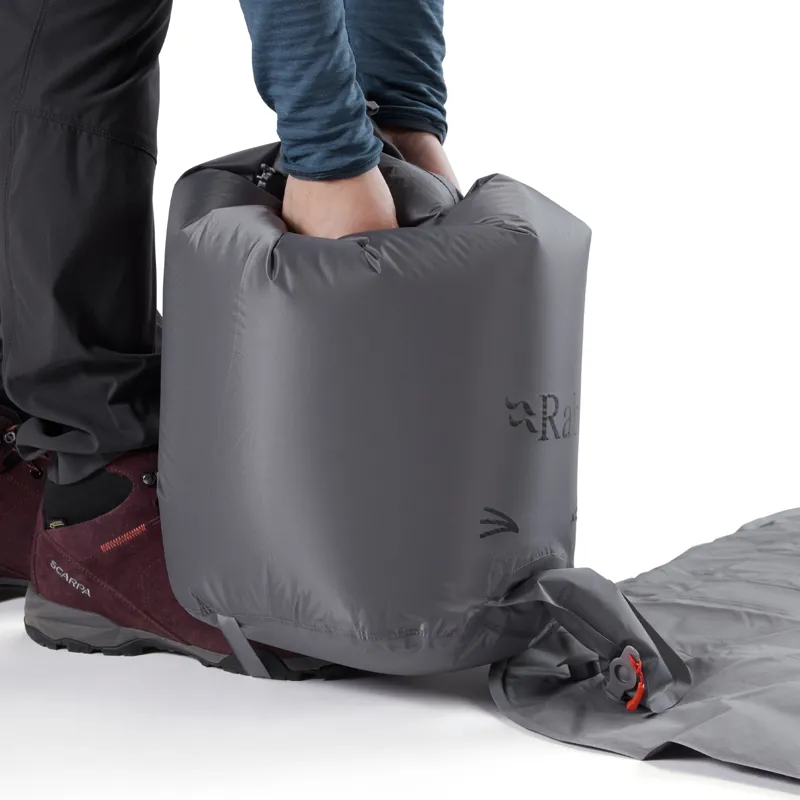 Rab Ionosphere 5 Unisex Insulated Sleeping Mat Zest Yellow Regular-3