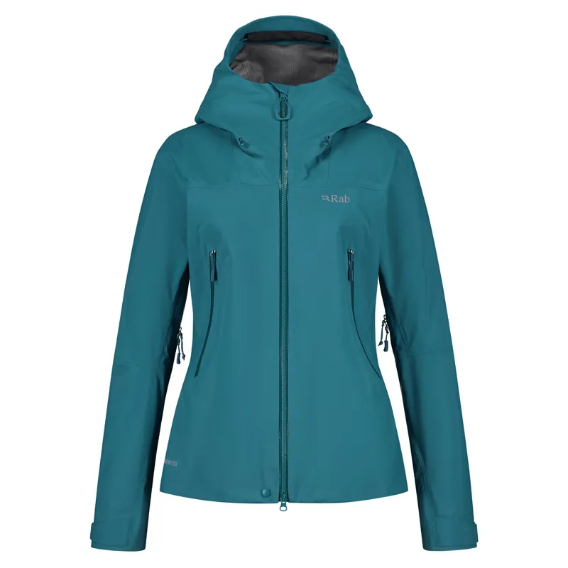 2024 Rab Kangri GTX Women's Gore-Tex Waterproof Jacket Marina Blue