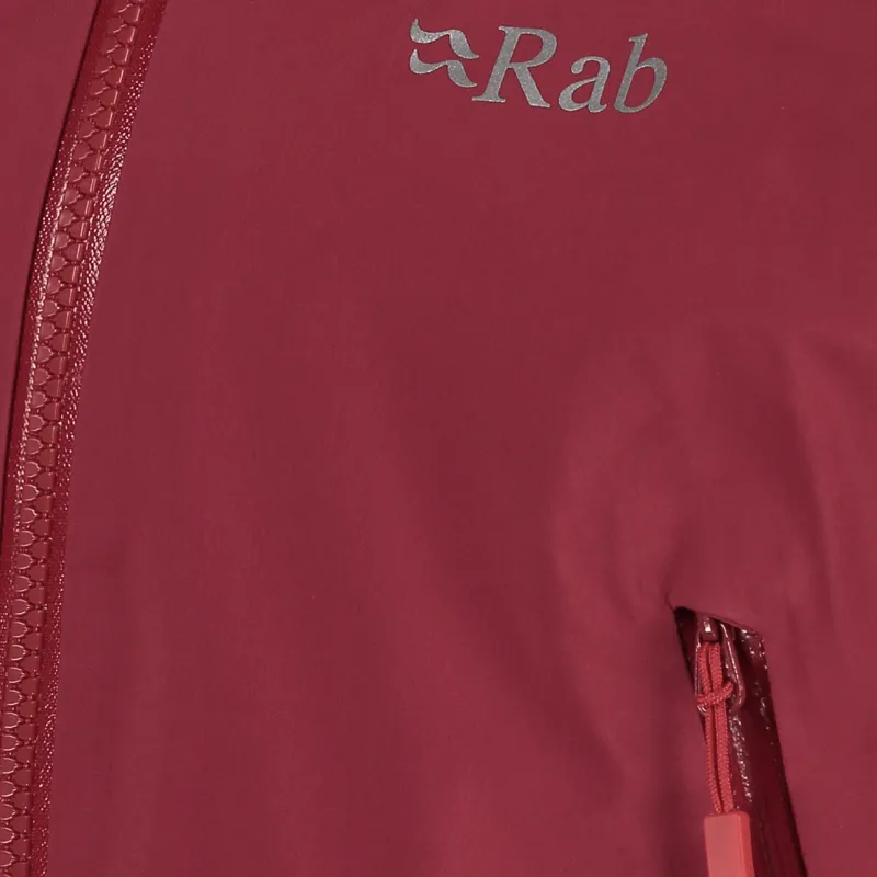 2023 Rab Kangri GTX Jacket Women's Crimson Gore-Tex Waterproof Jacket-6