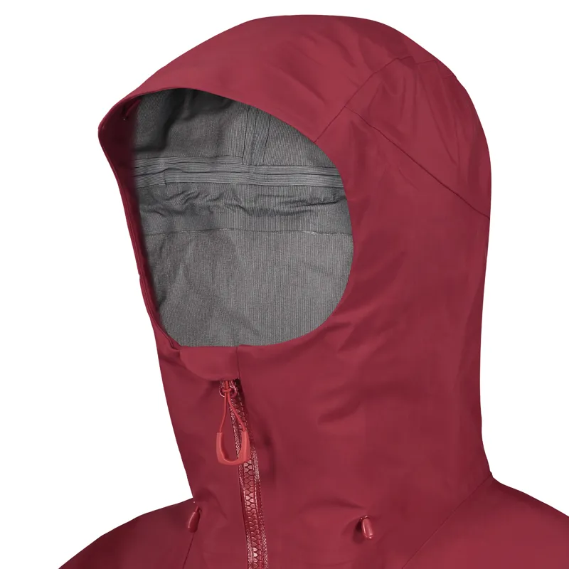 2023 Rab Kangri GTX Jacket Women's Crimson Gore-Tex Waterproof Jacket-4