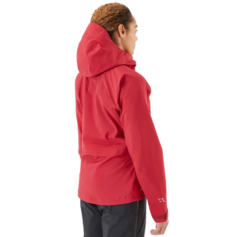 2023 Rab Kangri GTX Jacket Women's Crimson Gore-Tex Waterproof Jacket-2