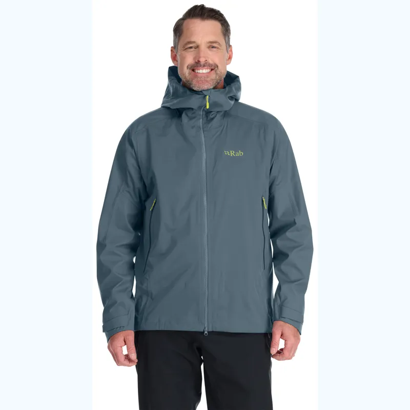 Rab Kinetic Alpine 2.0 Jacket Mens Orion Blue Waterproof Jacket