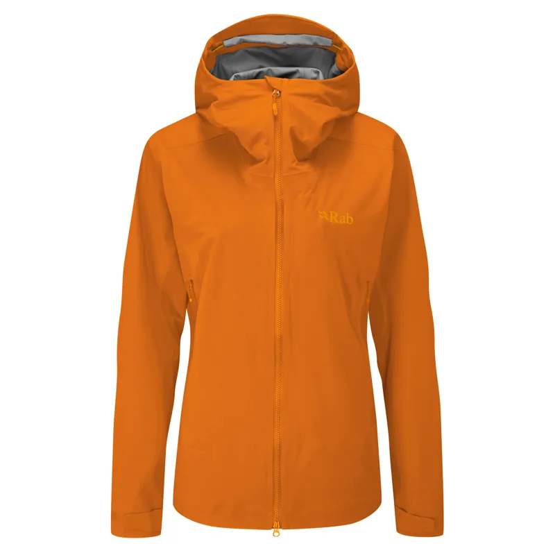 Rab Kinetic Alpine 2.0 Jacket Women's Waterproof Jacket Marmalade Orange