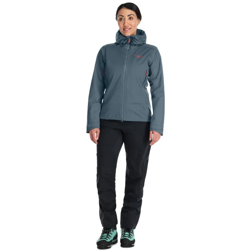 Rab Kinetic Alpine 2.0 Jacket Women's Waterproof Jacket Orion Blue-1