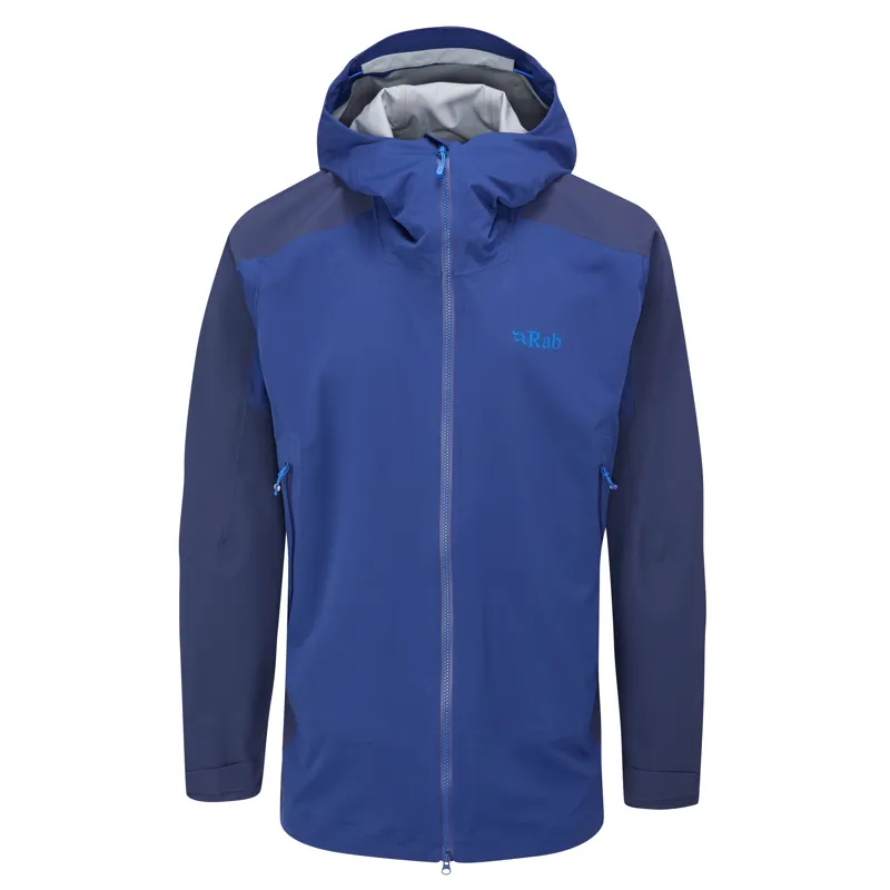 Rab Kinetic Alpine 2.0 Jacket Mens Nightfall Blue Waterproof Jacket