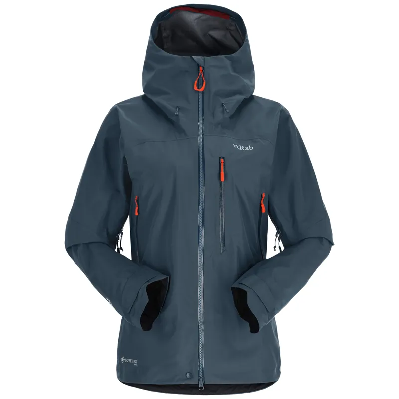 Rab Latok Mountain GoreTex PRO Jacket Womens Orion Blue Waterproof Jacket