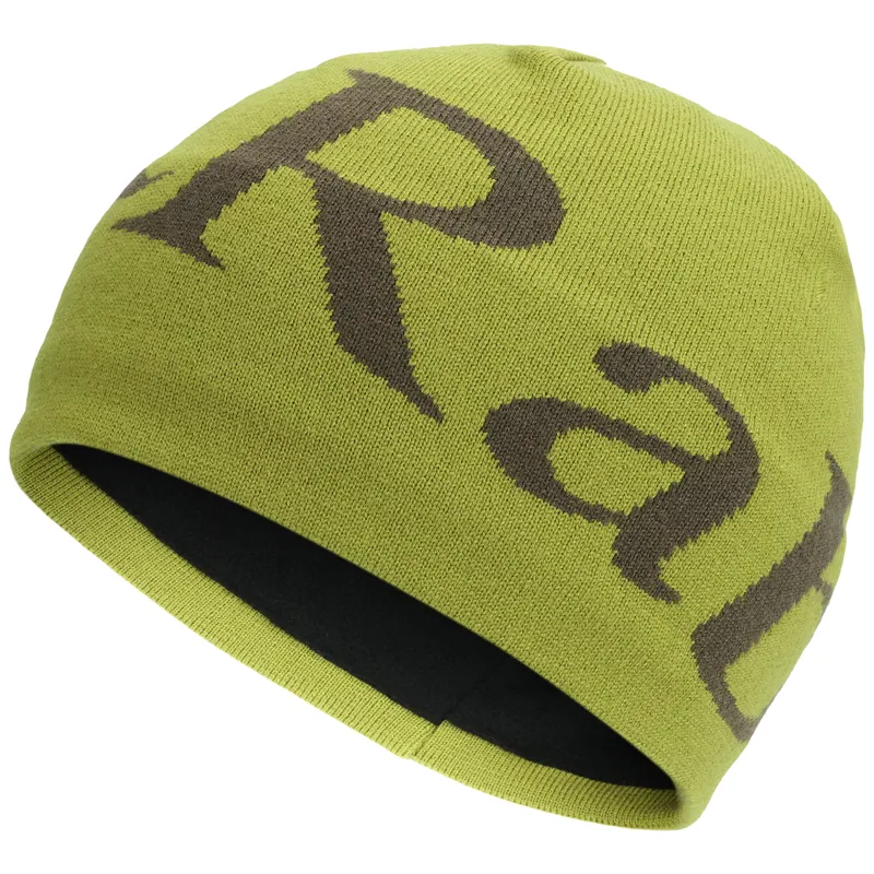 Rab Logo Beanie Aspen Green Hat - One Size
