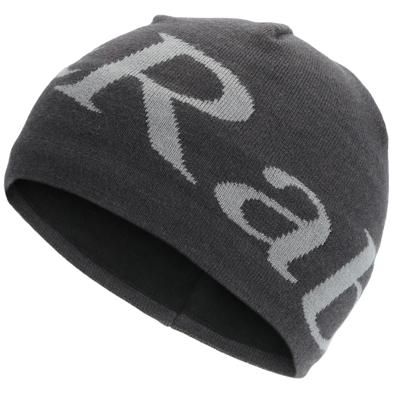 Rab Logo Beanie Anthracite/Granite Hat - One Size - Unisex