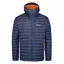 Rab Microlight Alpine Jacket Men's Down Insulated Jacket Deep Ink/Marmalade