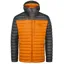 2023 Rab Microlight Alpine Jacket Men's Down Insulated Jacket Graphene Marmalade