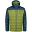 2023 Rab Microlight Alpine Jacket Men's Down Insulated Jacket Orion Blue/Aspen Green