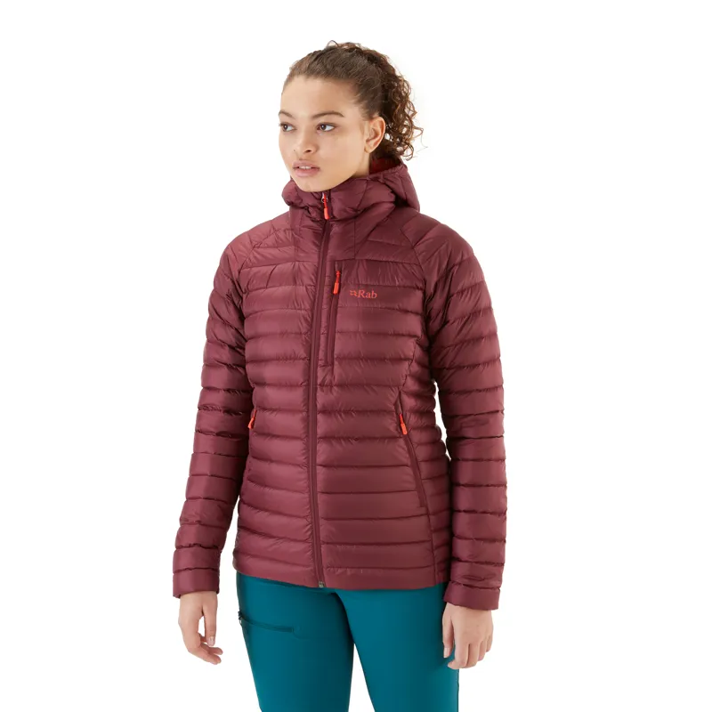 Rab Microlight Alpine Jacket Womens Deep Heather Down Insulated Jacket-1