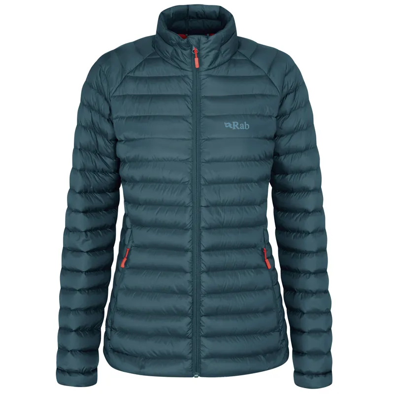 2024 Rab Microlight Jacket Women's Down Insulated Jacket Orion Blue