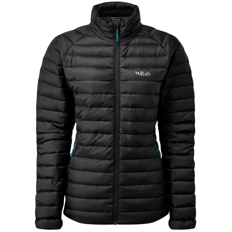 2024 Rab Microlight Jacket Women's Down Insulated Jacket Black