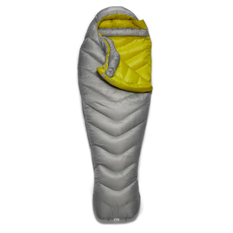 Rab Mythic 600 Sleeping Bag -12C Rated Cloud Grey Left Zip-1