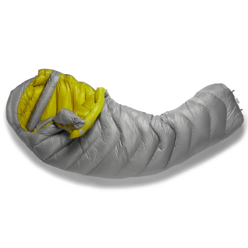 Rab Mythic 600 Sleeping Bag -12C Rated Cloud Grey Left Zip-4