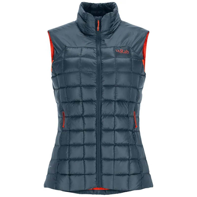 Rab Mythic Vest Womens Orion Blue Lightweight Down Insulated Gilet
