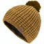 Rab Nonna Bobble Footprint / Sahara - One Size Knitted Bobble Hat in Brown / Yellow