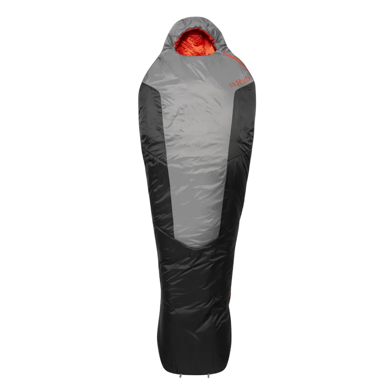 Rab Solar Ultra 1 Sleeping Bag -4C - Granite - Left Zip