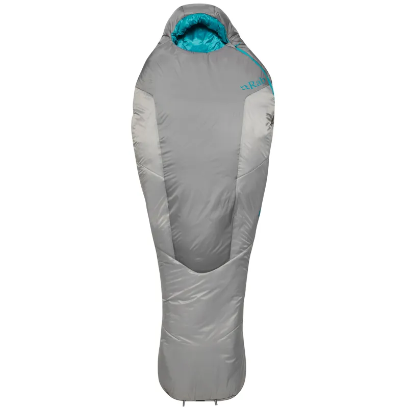 Rab Solar Ultra 2 Womens Sleeping Bag - Granite - Left Zip