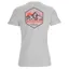 Rab Stance Mountain Peak Tee Grey Marl - Women's Organic Cotton T-Shirt
