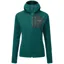 Rab Superflux Hoody Womens Fleece Jacket - Atlantis / Pine