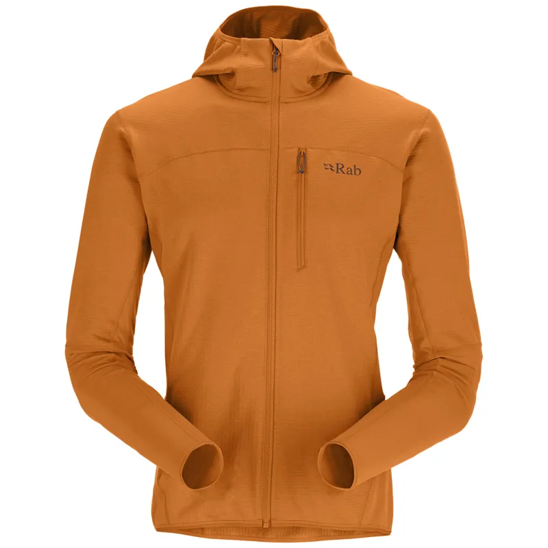 Rab Ascendor Hoody Men's Fleece Jacket - Marmalade