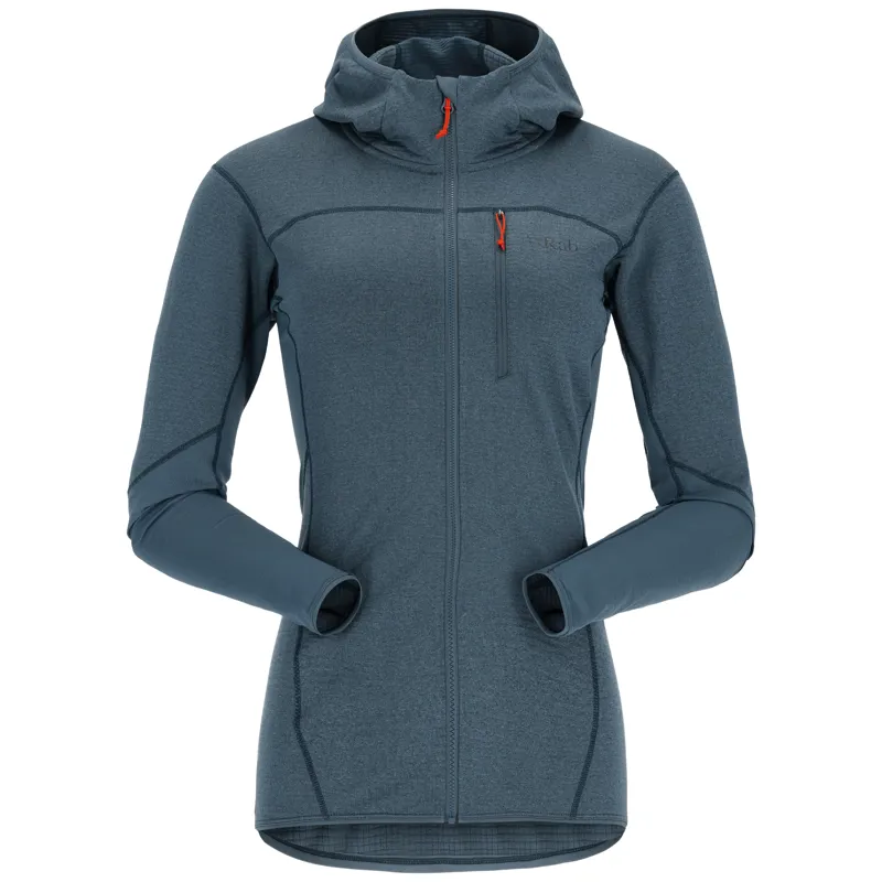 Rab Ascendor Hoody Women's Fleece Jacket Orion Blue