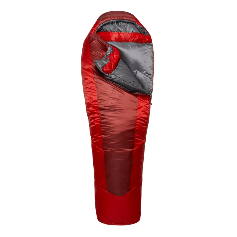 Rab Solar Eco 3 Sleeping Bag - Oxblood Red -8C Sleep Limit-2
