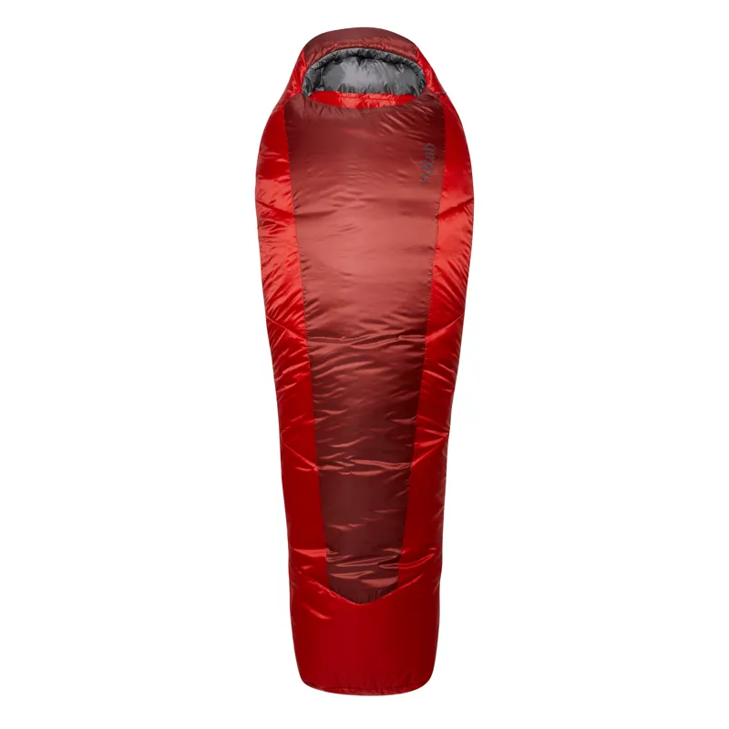 Rab Solar Eco 3 Sleeping Bag - Oxblood Red -8C Sleep Limit-1