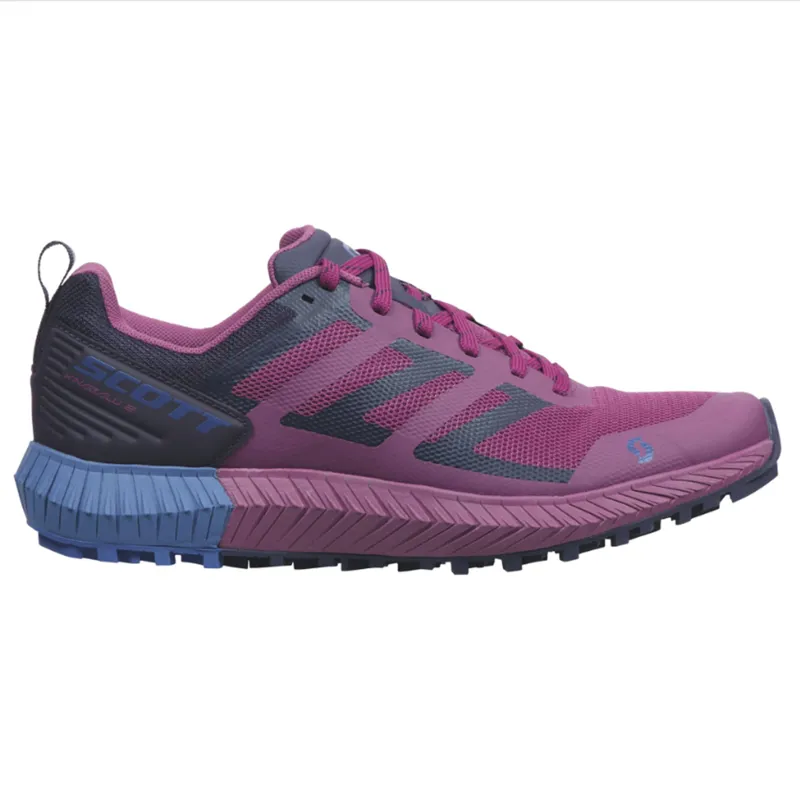 SCOTT Kinabalu 2 Shoe - Women's Trail Running Shoe Carmine Pink / Dark Purple-2