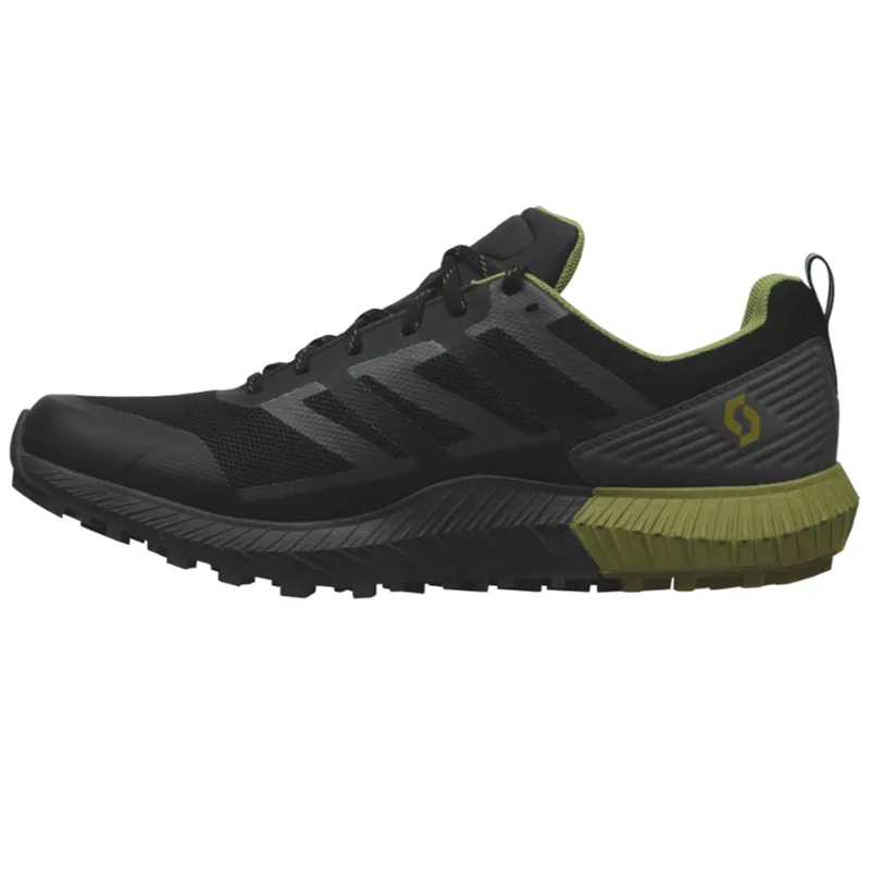 SCOTT Kinabalu 2 GTX Shoe - Men's Trail Running Shoe Black / Mud Green Goretex-3