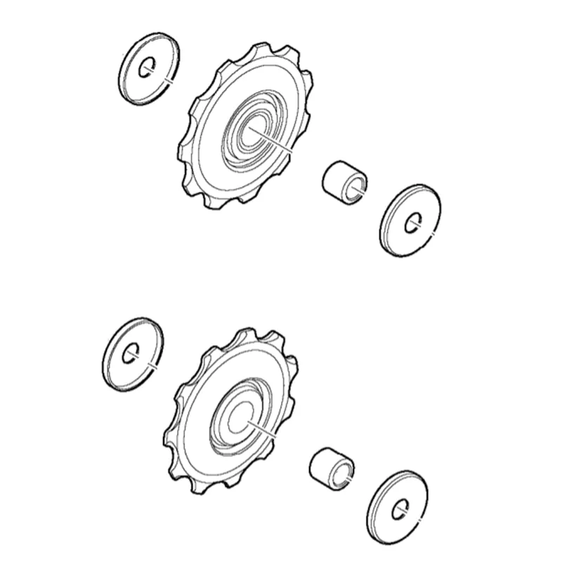 Shimano Alivio RD-M430 Rear Derailleur Pulley Set
