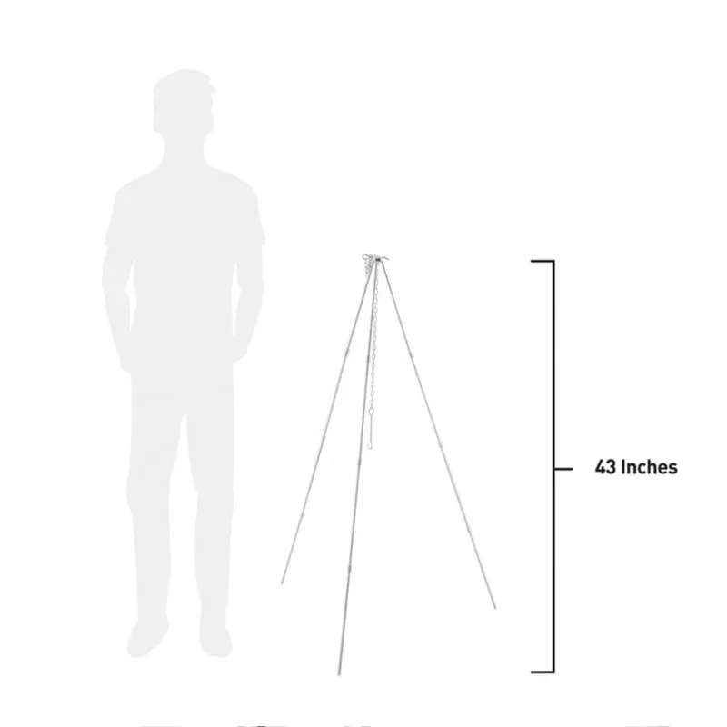 Solo Stove Tripod - Lightweight aluminium tripod for cooking-3