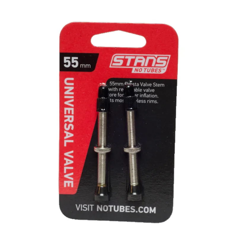 Stans NoTubes Universal Presta Valve Stems Brass 55mm
