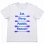 Summit to Sea Eat Sleep Paddle Repeat T-Shirt Unisex Marl Grey