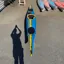 Valley Avocet LV Sea Kayak  - Carbon Kevlar Construction - Blue with Yellow Stripes