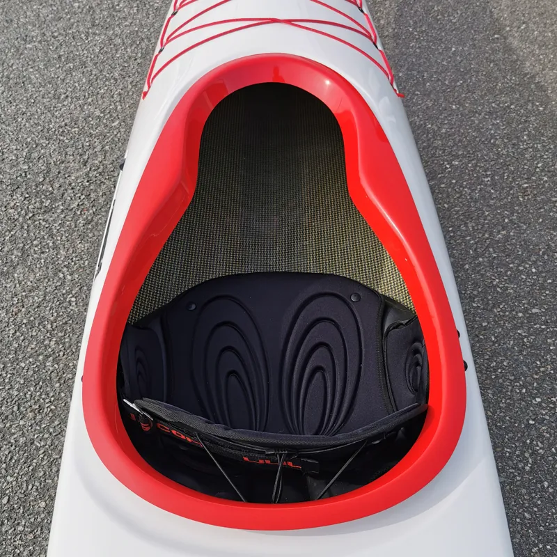Valley Avocet LV Sea Kayak  - Carbon Kevlar Construction White / Red-3