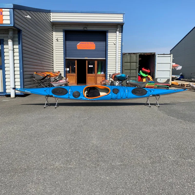 Valley Etain 17.5 Sea Kayak - Composite -  Anchusa Blue / Tangerine
