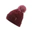 Rab Braid Beanie Womens - Oxblood Red Chunky Knit Beanie