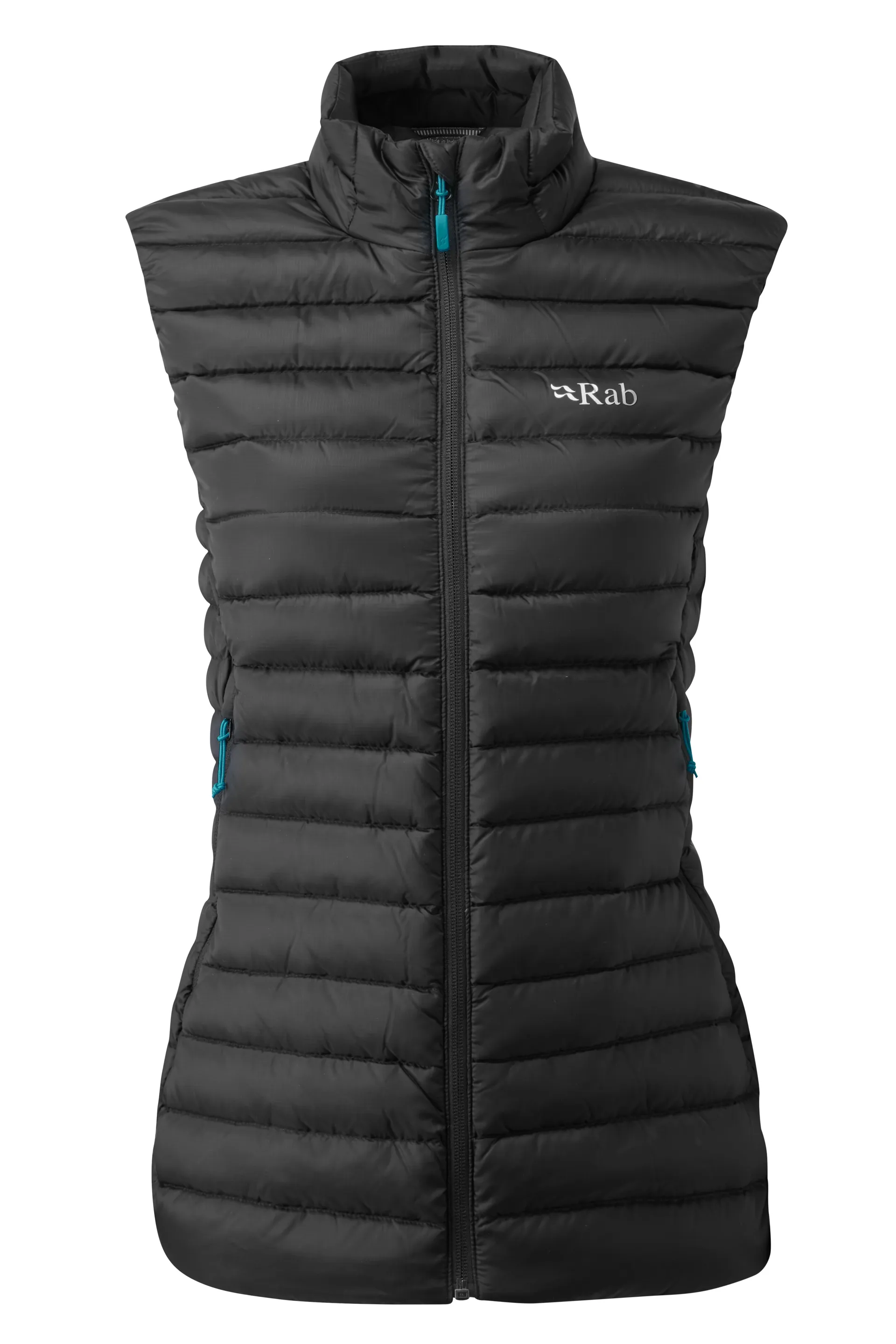 Rab Microlight Vest Women's Down Insulated Gilet Black