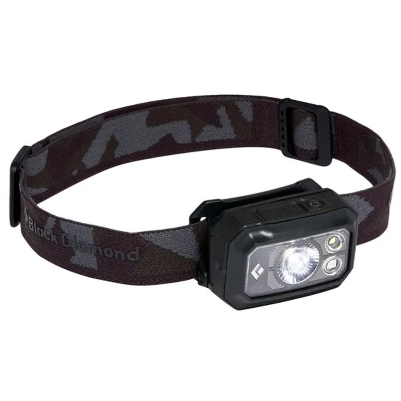 Black Diamond Storm 400 Headlamp - Black 400 Lumen Waterproof Lamp