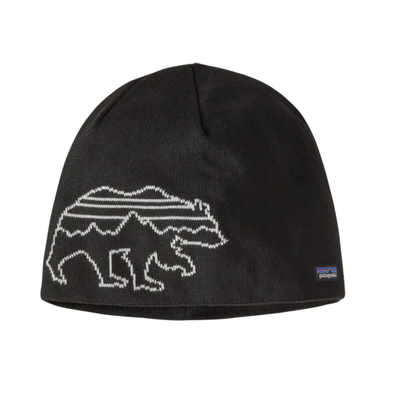 Patagonia Beanie Hat in Black