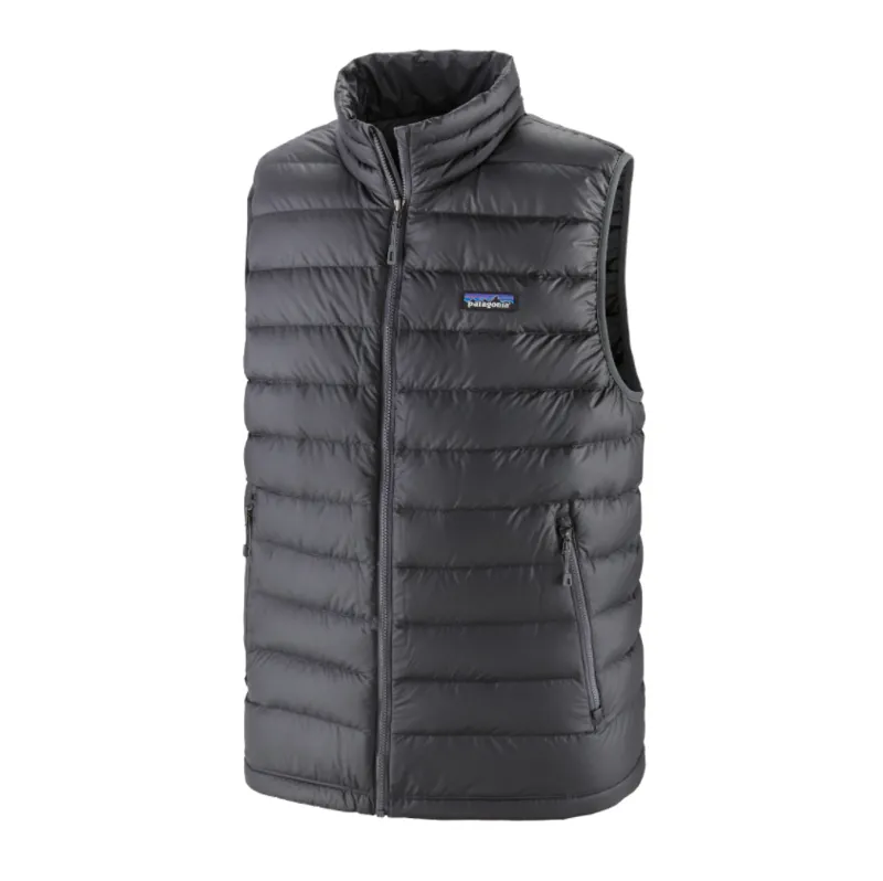 Patagonia Down Sweater Vest Mens - Forge Grey Down Insulated Gilet
