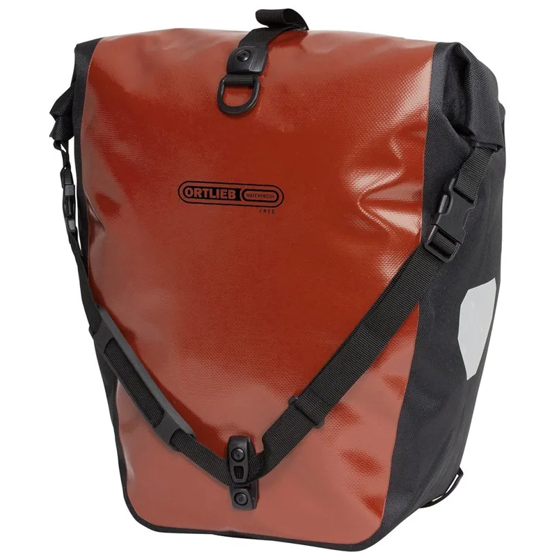 Ortlieb Back-Roller Free 20 Litre Panniers - Rust Black