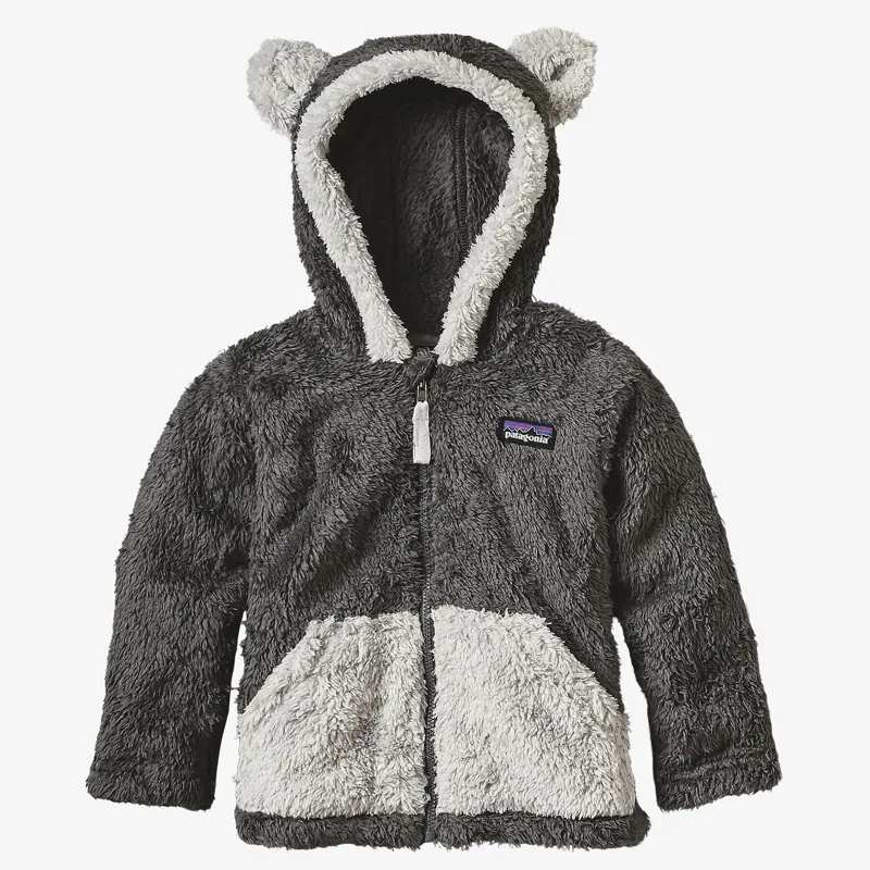 Patagonia Baby Furry Friends Hoody - Forge Grey Childs Fleece